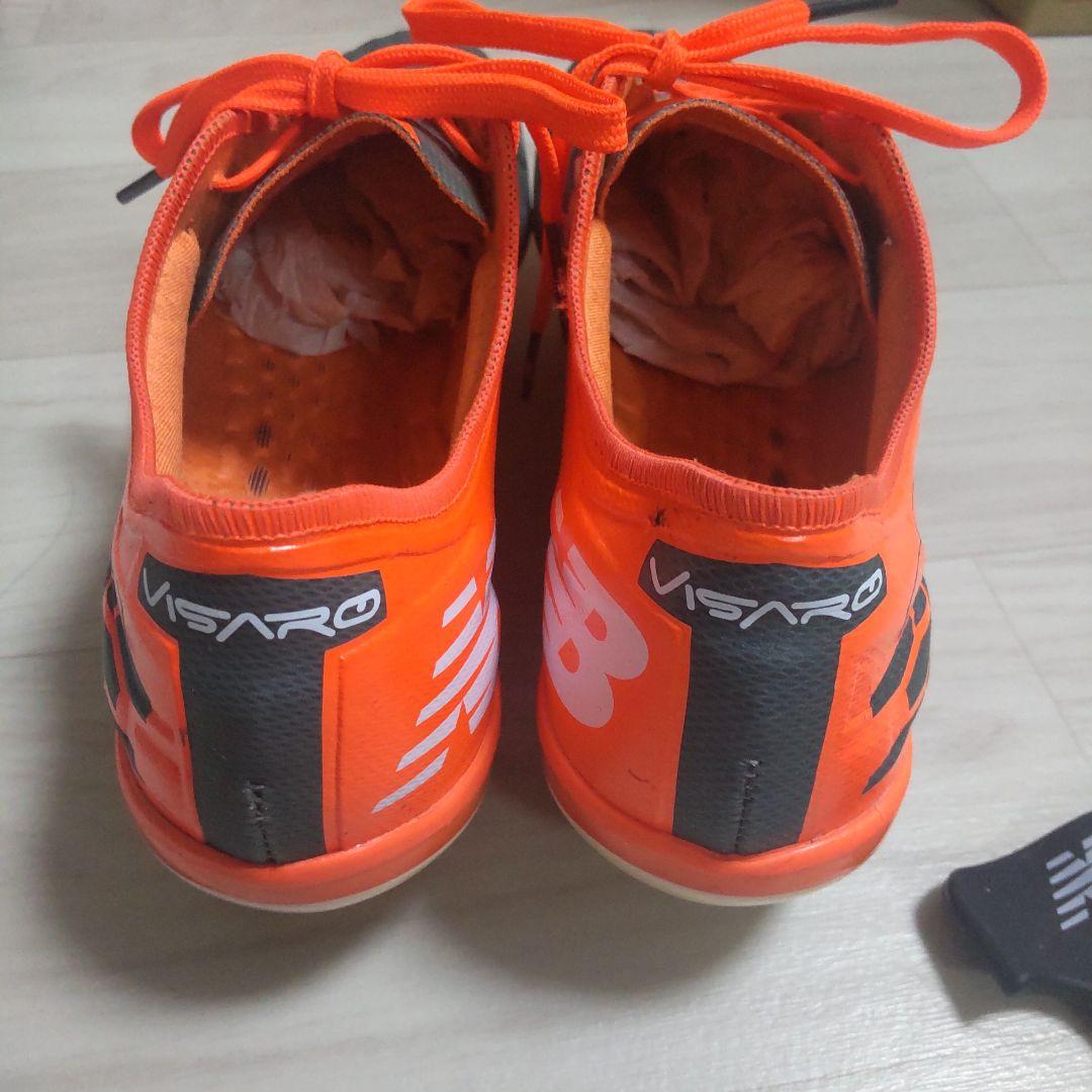 【美品】サッカースパイク ニューバランス ビザロ プロ SG 26cm 2E