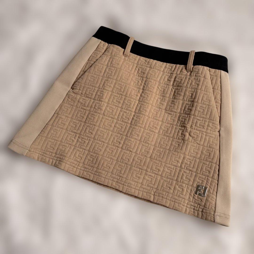 FOOTJOYフットジョイ　レディースゴルフウェア 上下セットM ベージュ