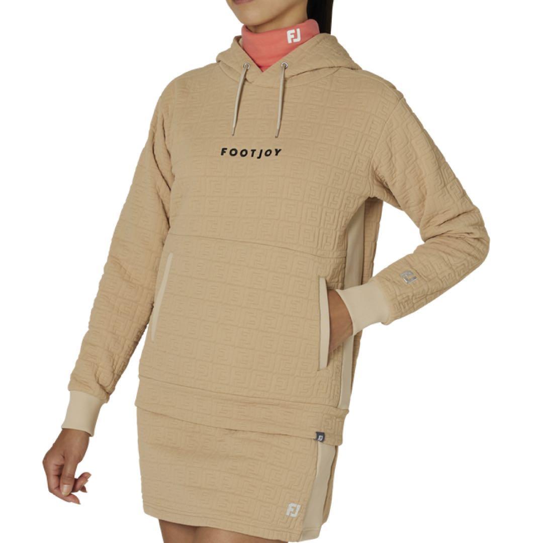 FOOTJOYフットジョイ　レディースゴルフウェア 上下セットM ベージュ