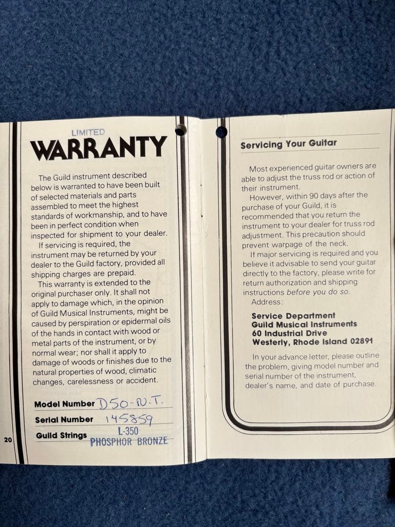 1976年製GUILD D-50ギルドビンテージアコースティックギター美品