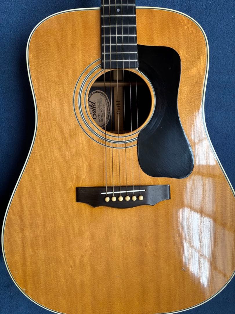 1976年製GUILD D-50ギルドビンテージアコースティックギター美品