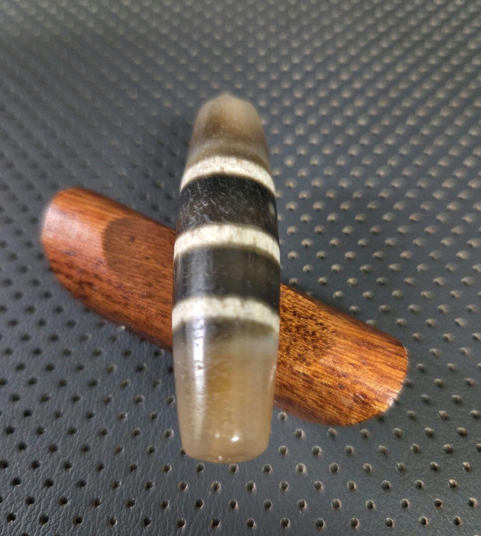 839　天珠　三線天珠　貴重　珍品　Chung　dzibeads！