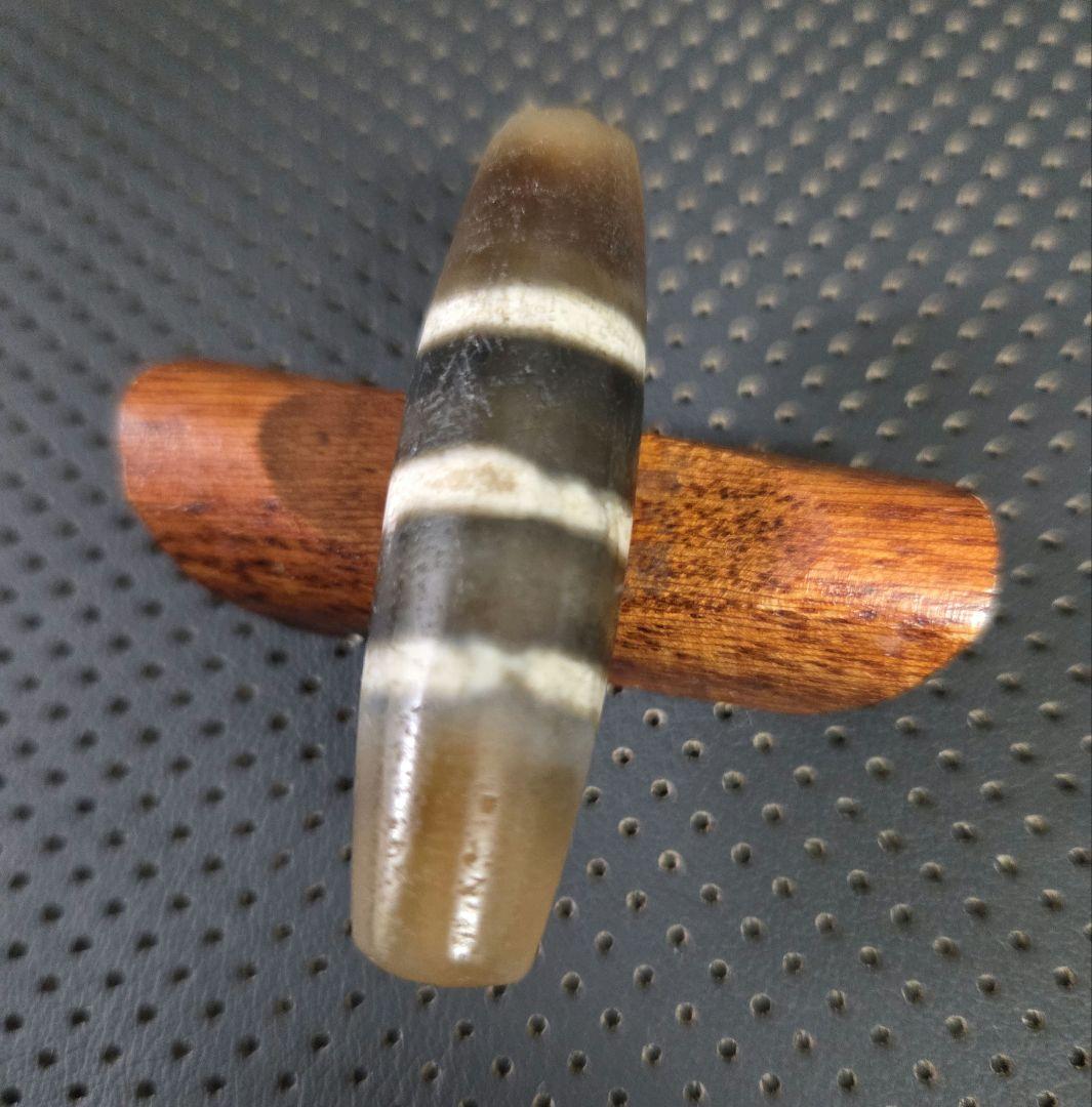 839　天珠　三線天珠　貴重　珍品　Chung　dzibeads！