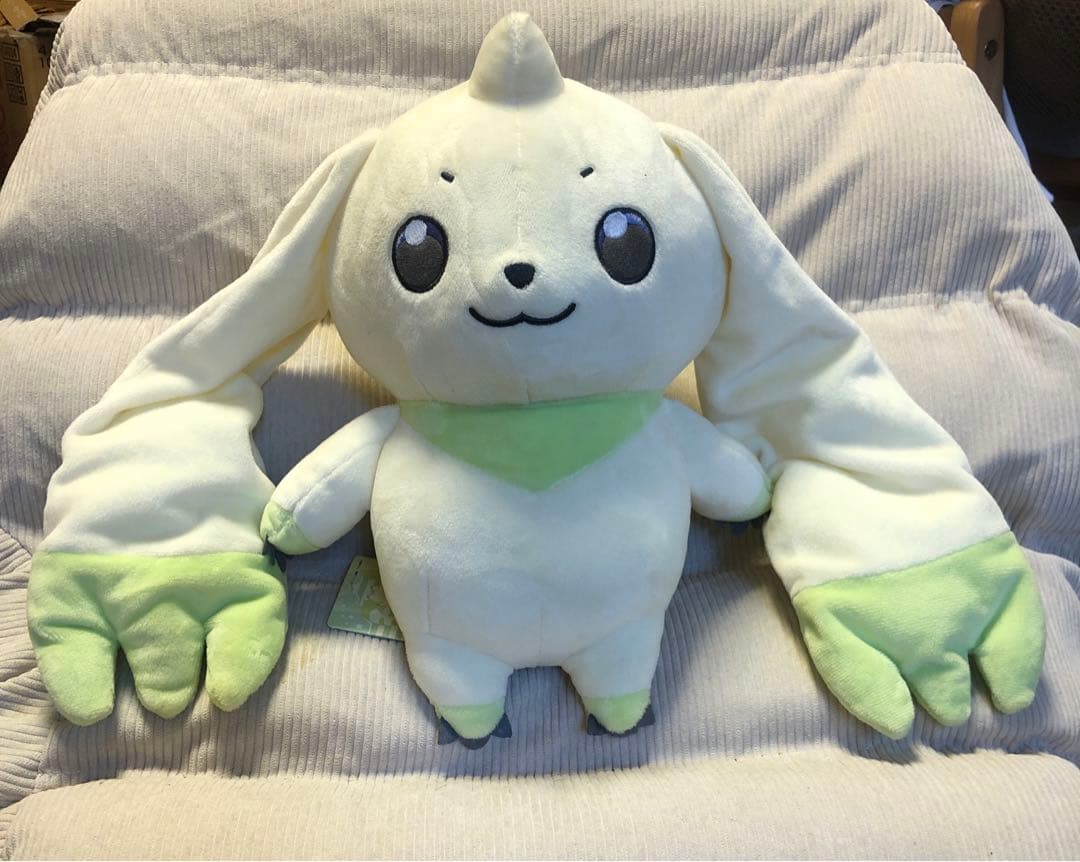 I LOVE TERRIERMON デジモンアドベンチャー　でっかいぬいぐるみ