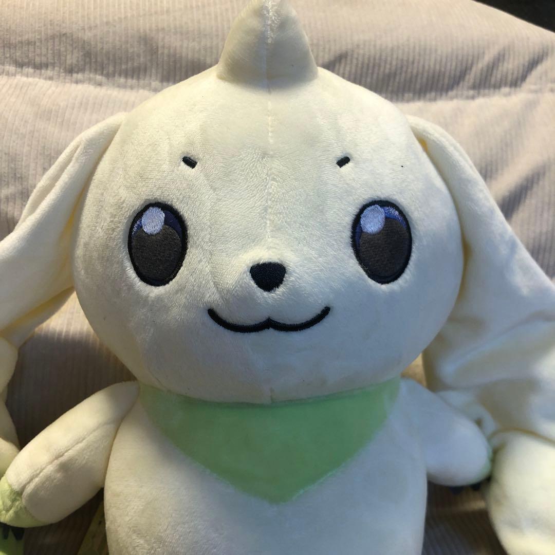 I LOVE TERRIERMON デジモンアドベンチャー　でっかいぬいぐるみ