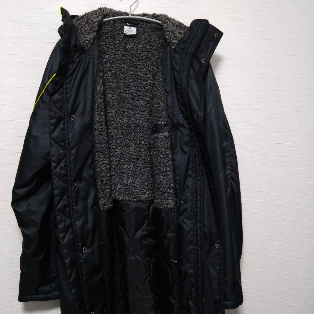 【美品】Nike フード付きロングコート ベンチコート M size