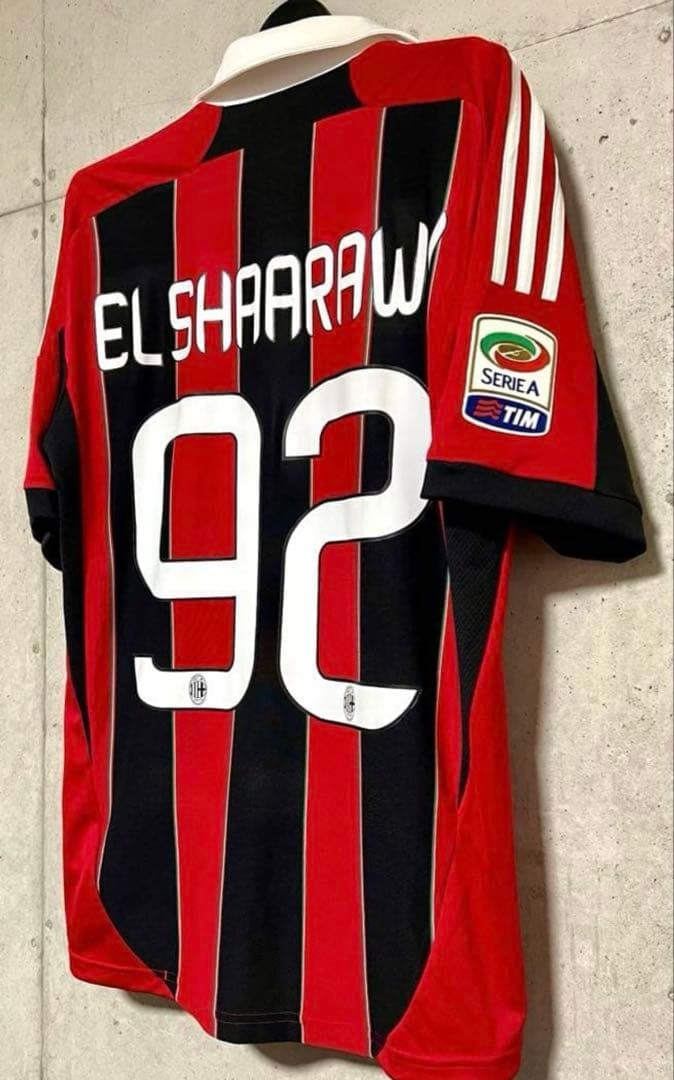 【正規品】12/13 ACミラン ♯92 エル・シャーラウィ【Oサイズ】ホーム