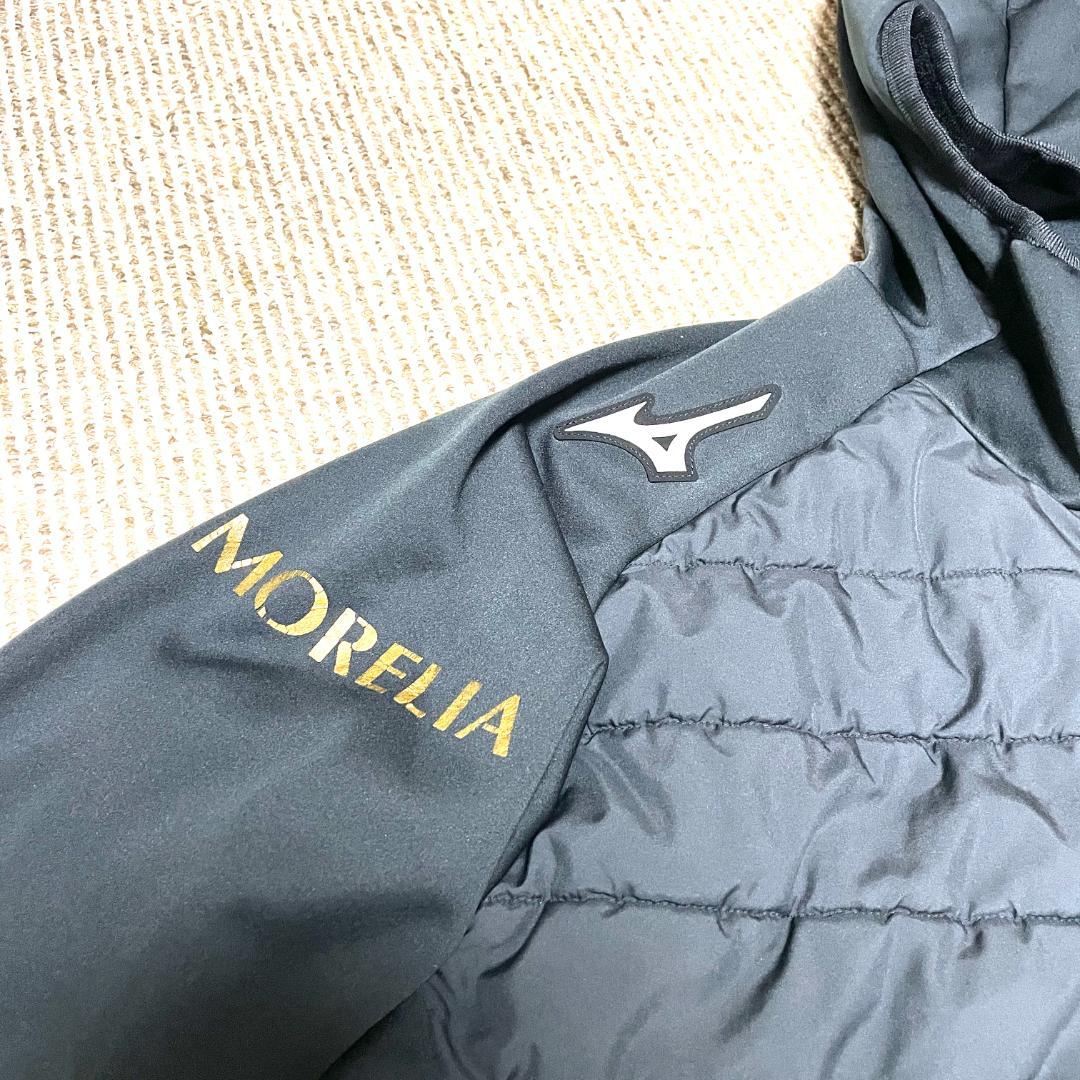 【フォロー割】 美品 ミズノ モレリア セットアップ Lサイズ 中綿ウェア