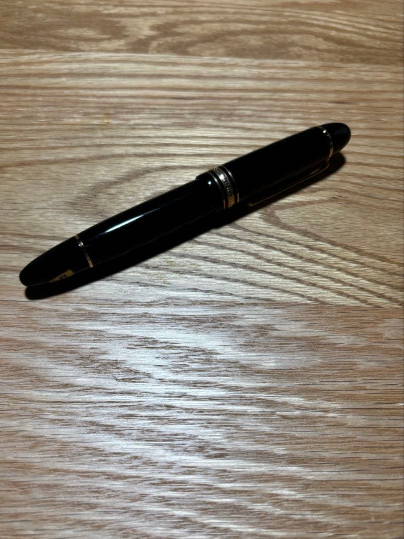 MONT BLANC 万年筆 黒 インク瓶付き 4810 Au750