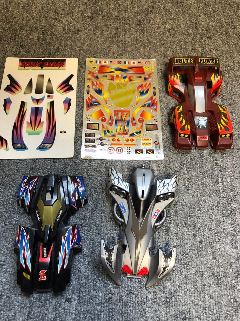 ミニ四駆　パーツ　ボディ　まとめ売り　絶版品　レアパーツ有り