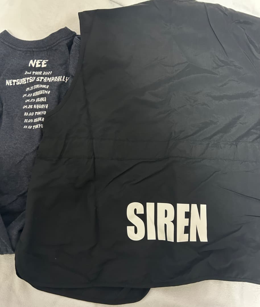 NEE くぅとお揃いT くぅとお揃いベスト　夏のサイレン　熱烈スタンプラリー