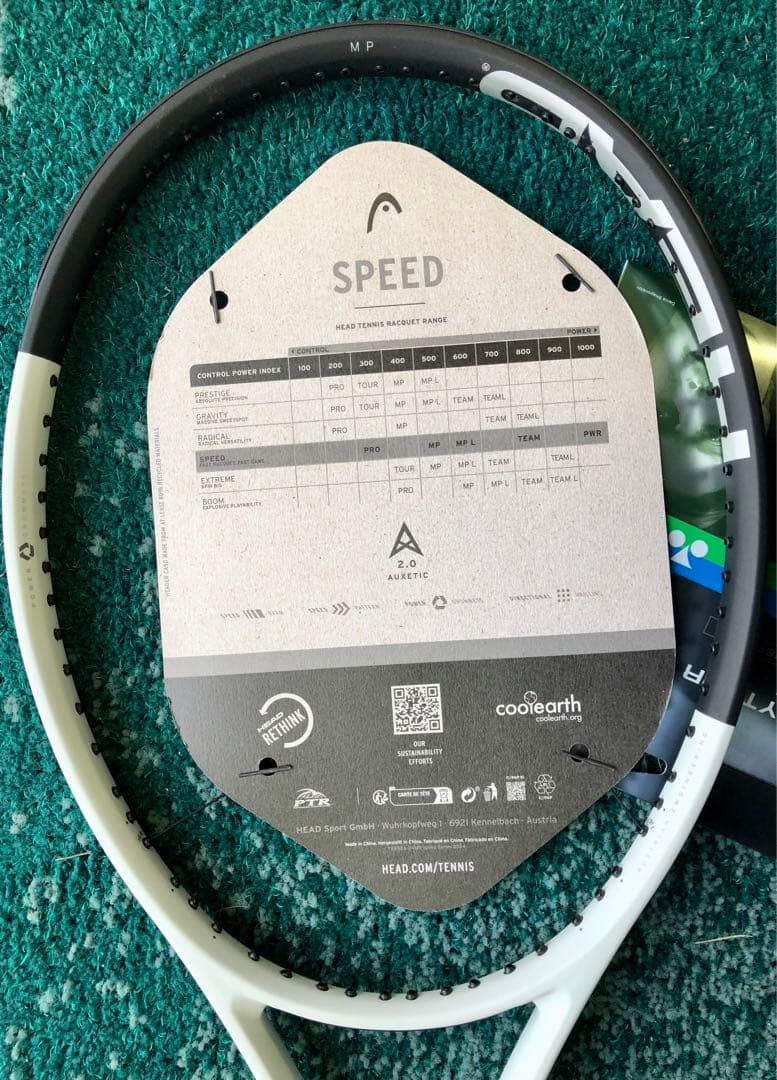 新品 HEAD SPEED MP G2 2024 ＋ PTGF