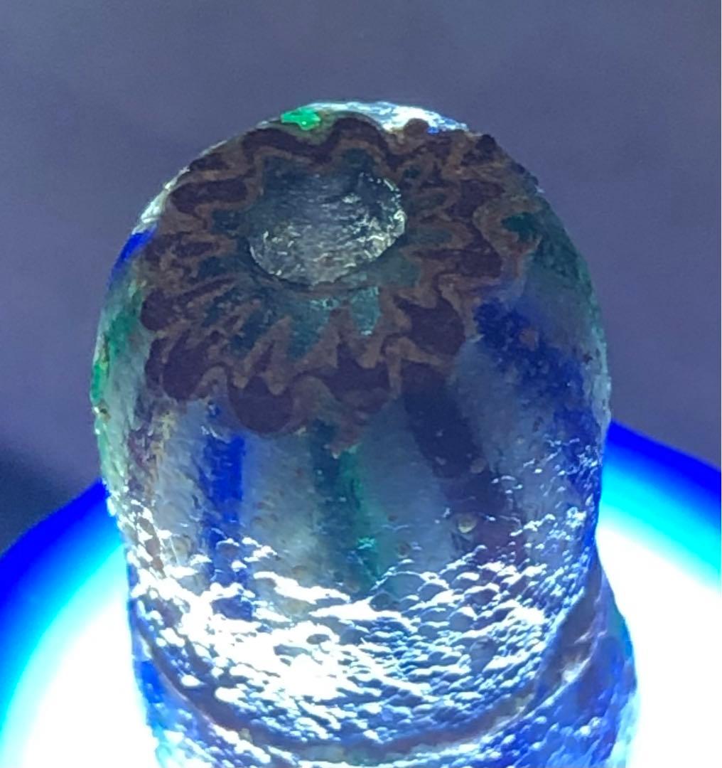 とんぼ玉　シェブロン　ストライプ　ヴェネチア