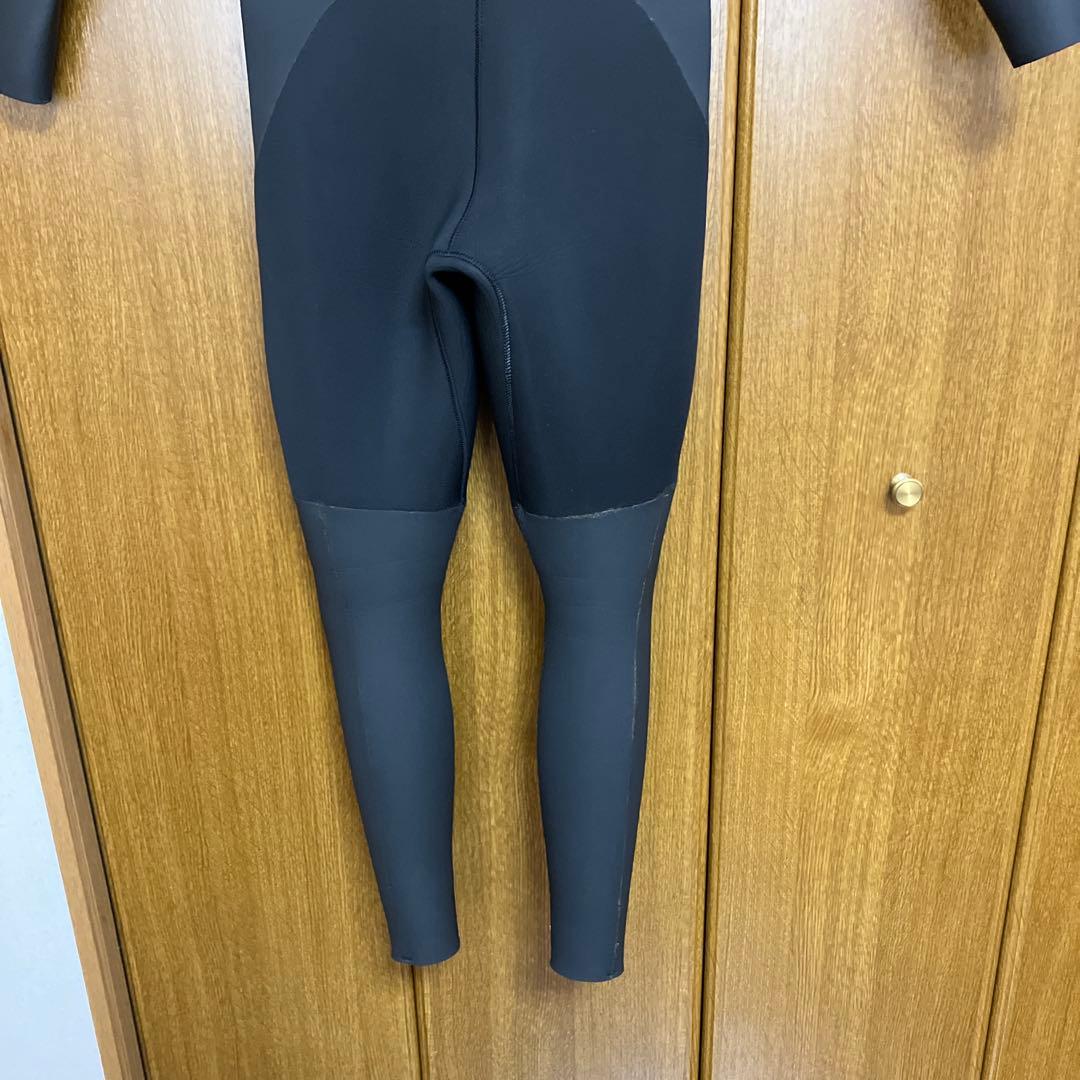 〔裏起毛5×3mm〕セミドライスーツ ブラック　Lサイズ