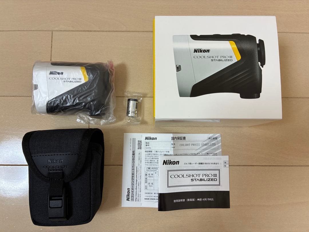 【新品未使用】Nikon COOLSHOT PRO III STABILIZED