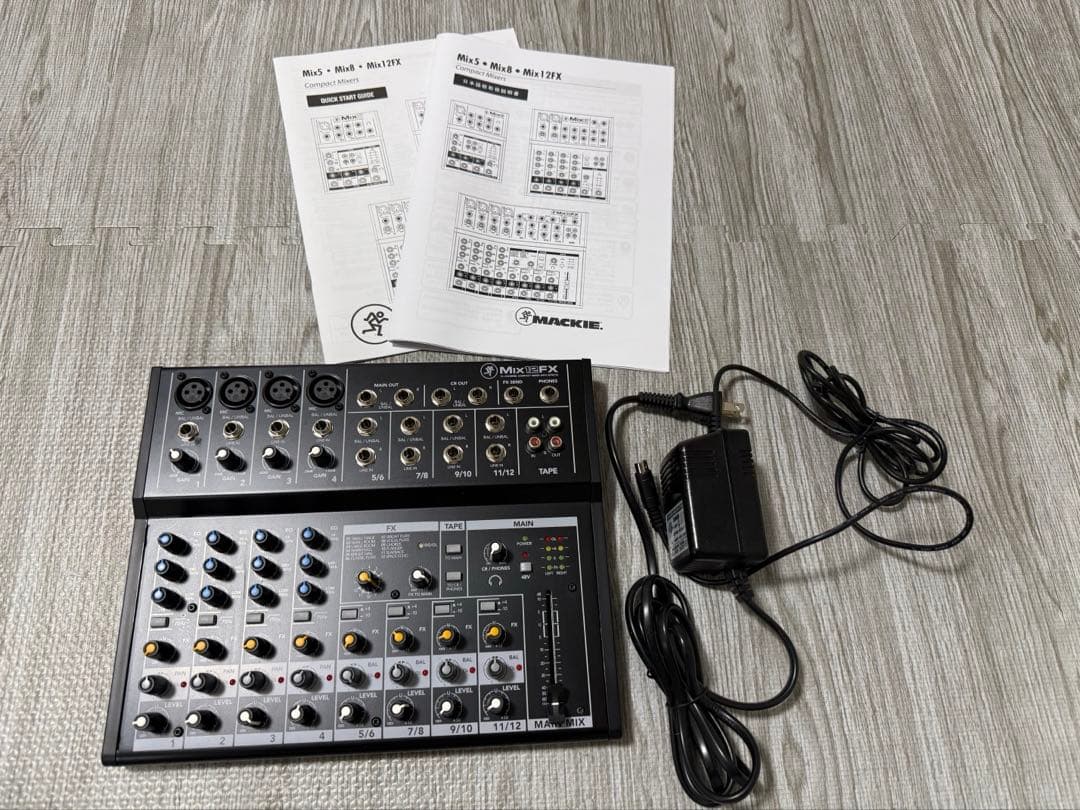 MACKIE マッキー MIX12FX アナログミキサー