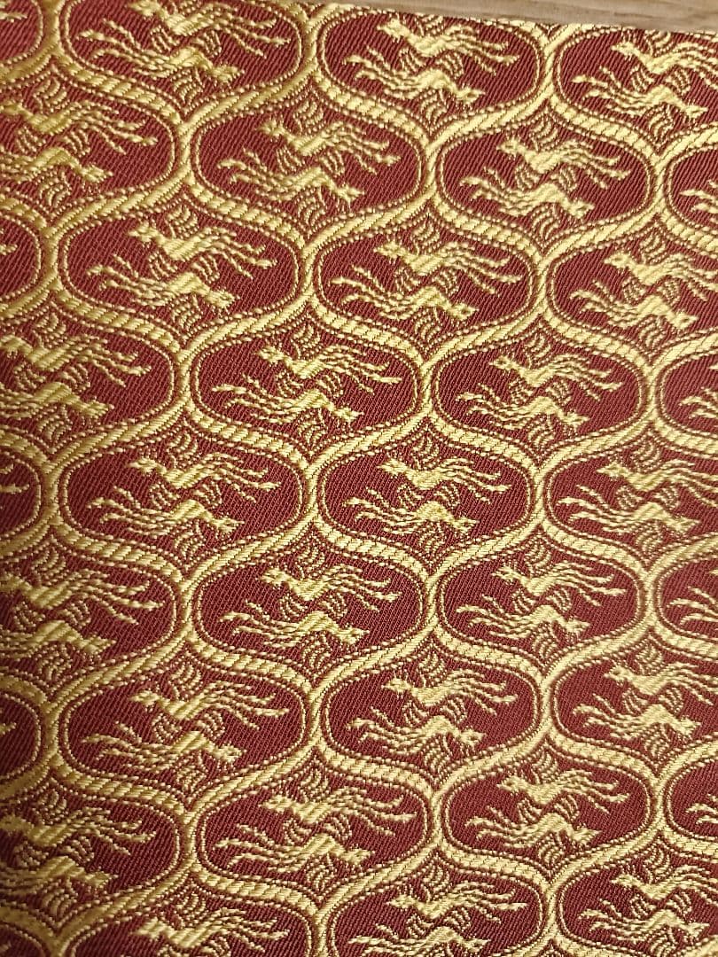 ④鵬雲斎宗匠御好 鵬祥錦帛紗　(木箱入)　龍村美術　土田友湖