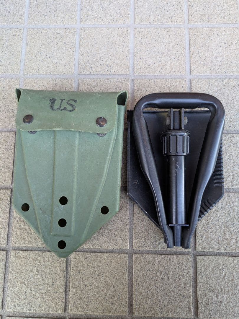 米軍　エントレンチングツール　携行シャベル　折り畳みスコップ