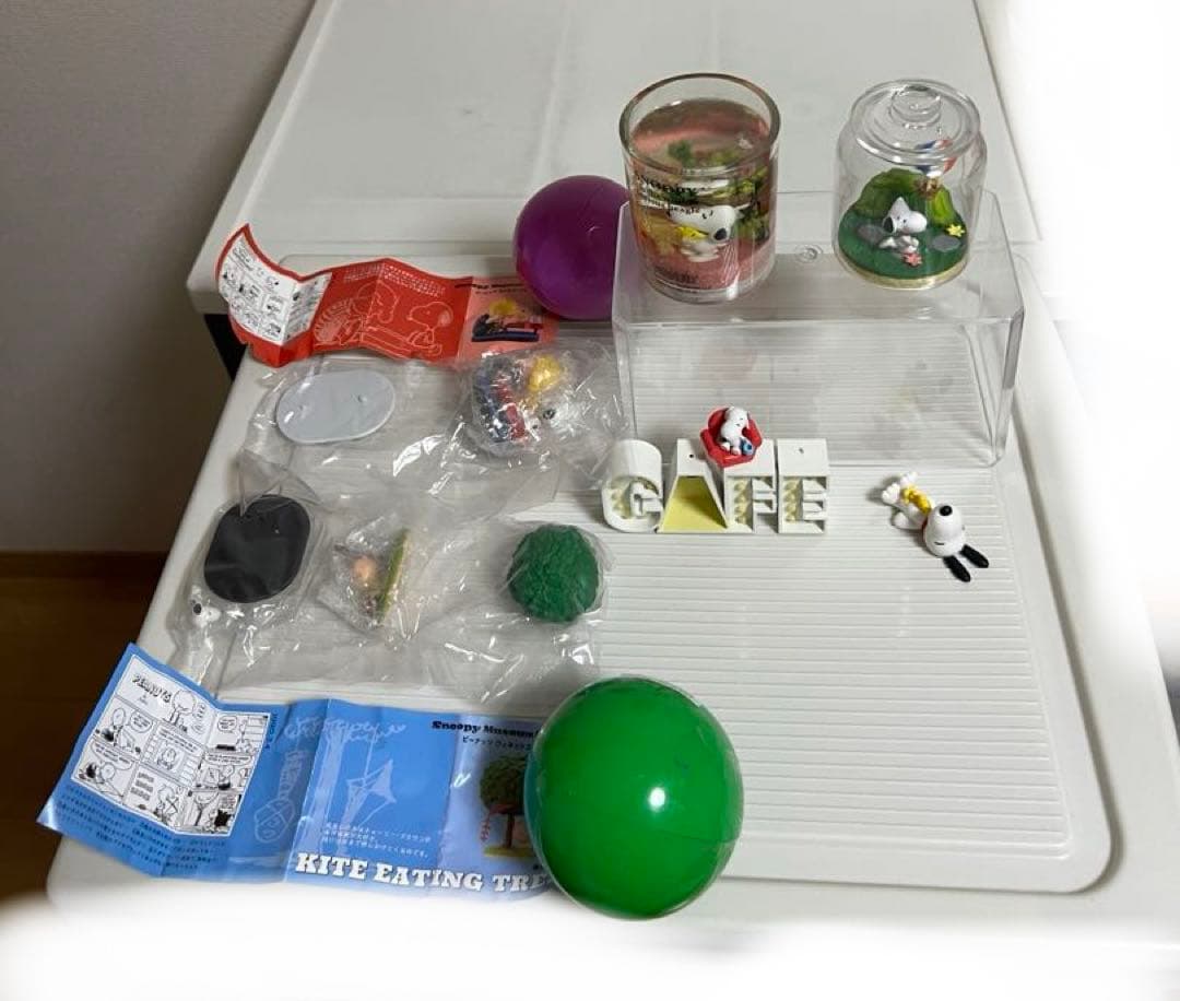 スヌーピー、テラリウム、CAFE