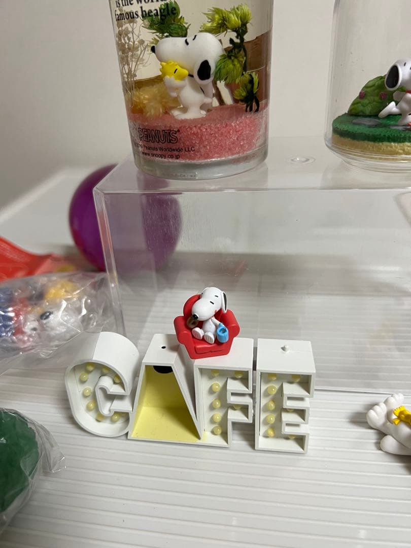 スヌーピー、テラリウム、CAFE