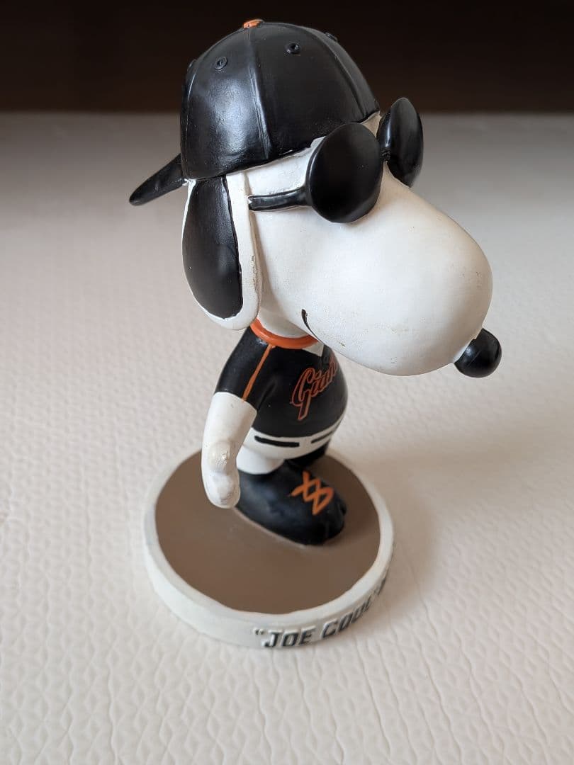 スヌーピー　ボブルヘッド　ジャイアンツ　mlb 2007 ビンテージ　フィギュア