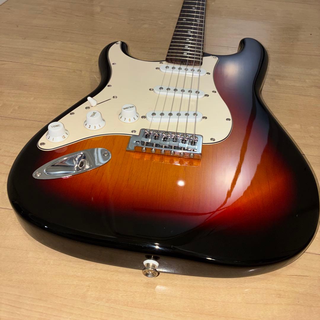 バスカーズ　希少　レフティモデル　ストラトタイプエレキギター　音良し　調整済み