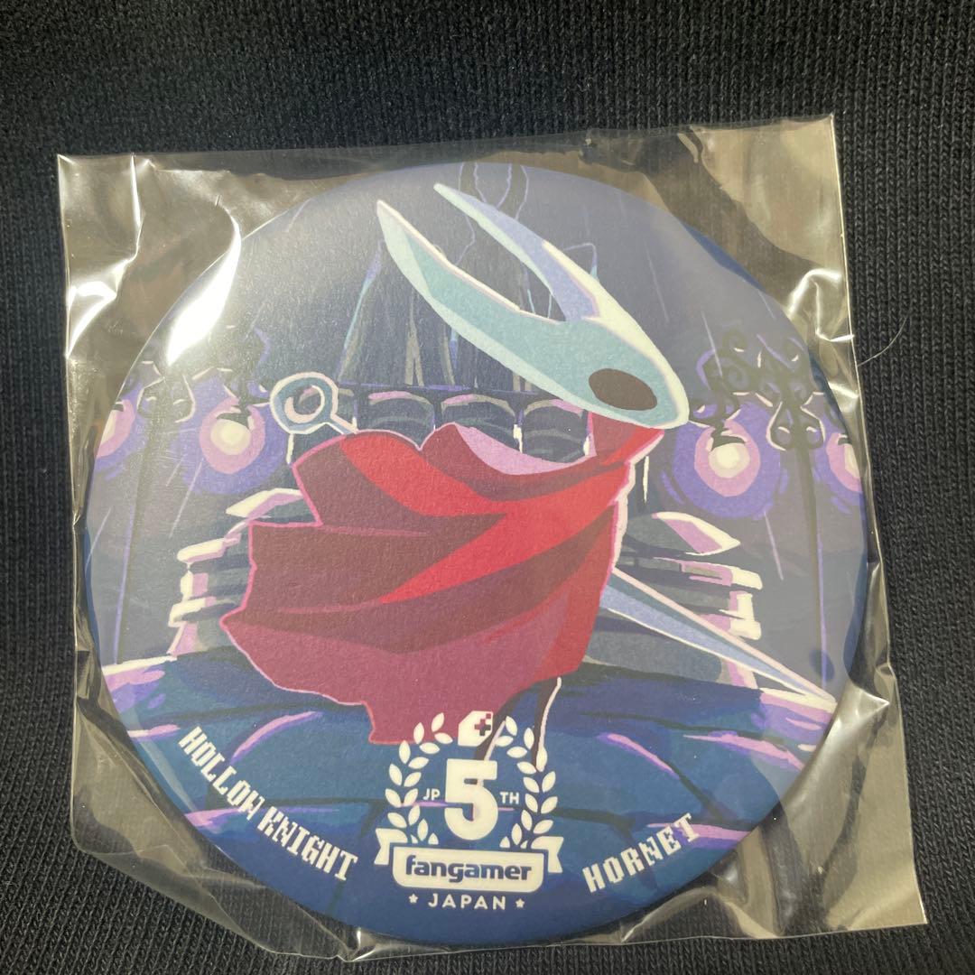 ファンゲーマージャパン ５周年記念 缶バッジ ホーネット ホロウナイト　2