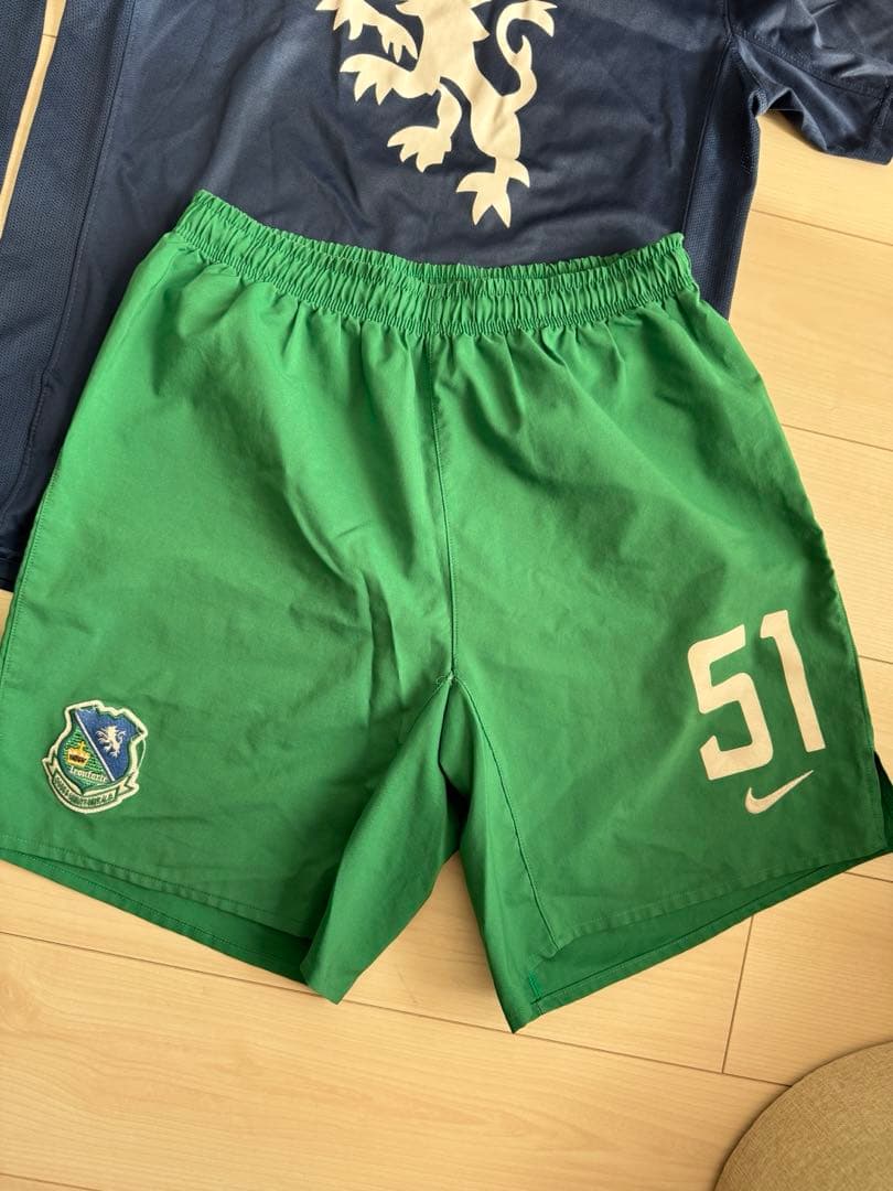 (美品)大阪産業大学附属高等学校サッカー部　ユニフォーム/練習着　5点セット