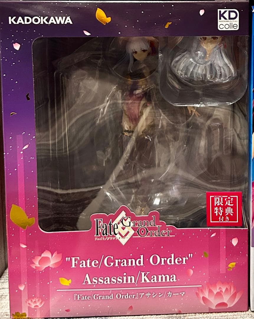 FGO アサシン/カーマ 1/7 完成品フィギュア 限定特典 表情替えパーツ付き