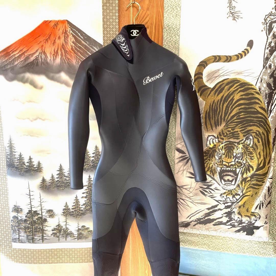 ウェットスーツセミドライBEWETビーウェット 5/3バリア搭載高機能起毛素材