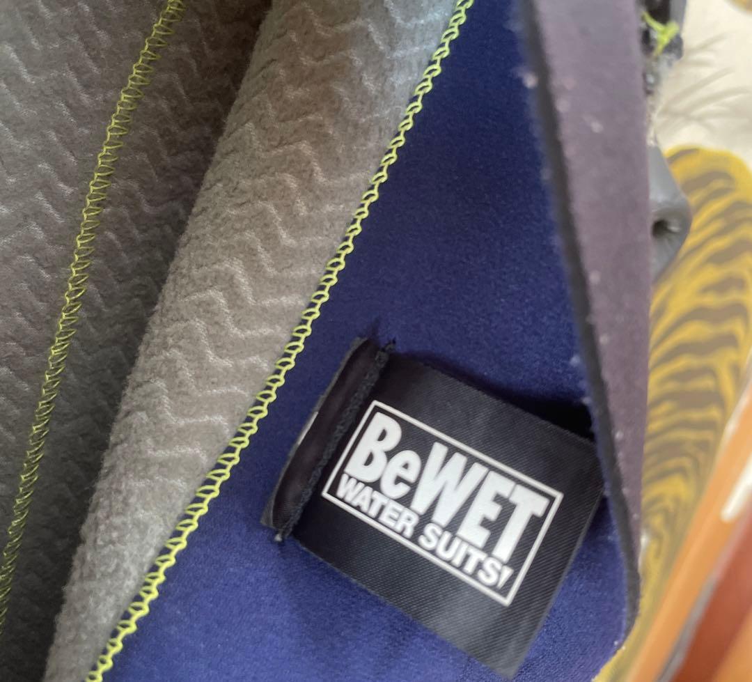 ウェットスーツセミドライBEWETビーウェット 5/3バリア搭載高機能起毛素材