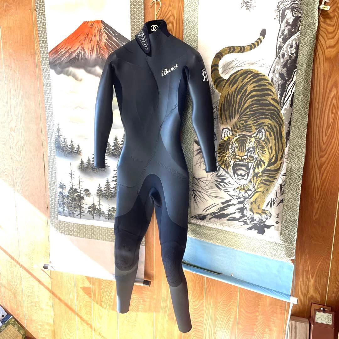 ウェットスーツセミドライBEWETビーウェット 5/3バリア搭載高機能起毛素材