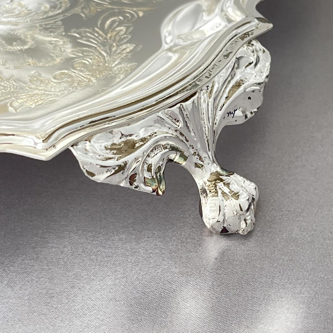 【QUEEN ANNE】 チッペンデールのケーキスタンド 3段