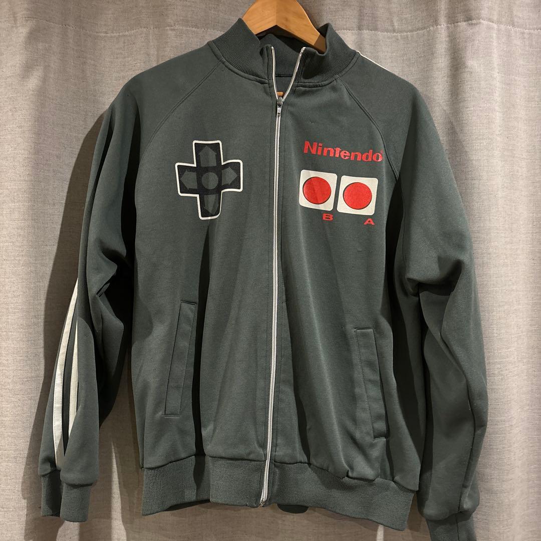 Nintendo ジャージジャケット Mサイズ グレー　トラックジャケット