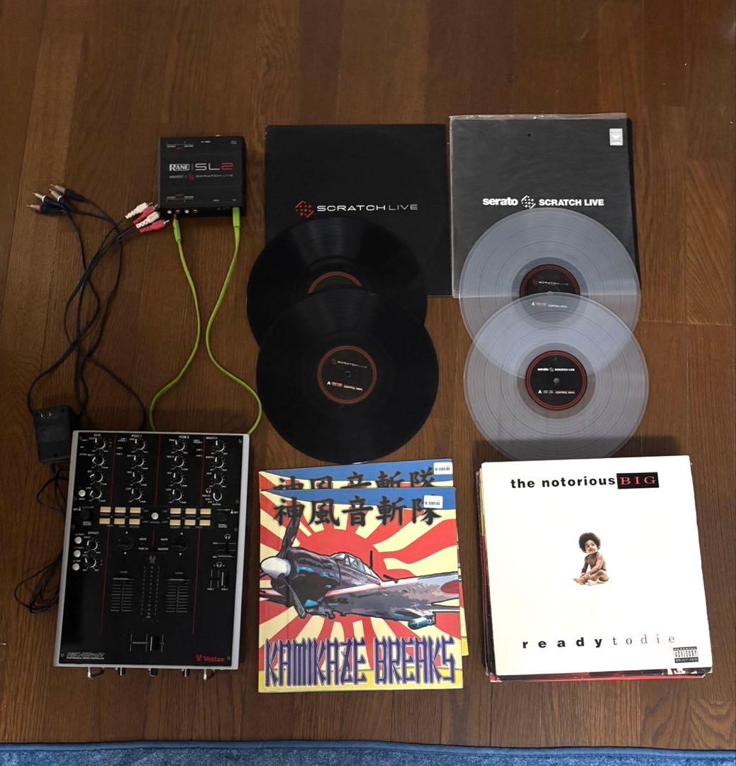 「特価」　ターンテーブル、ミキサー、インターフェイスセット、おまけ付き