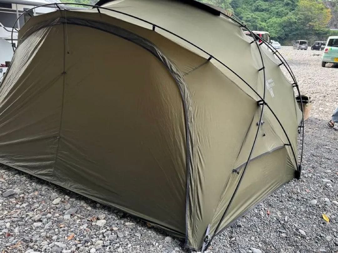 ミニマルワークス　シェルターg スカート有り　オリーブ