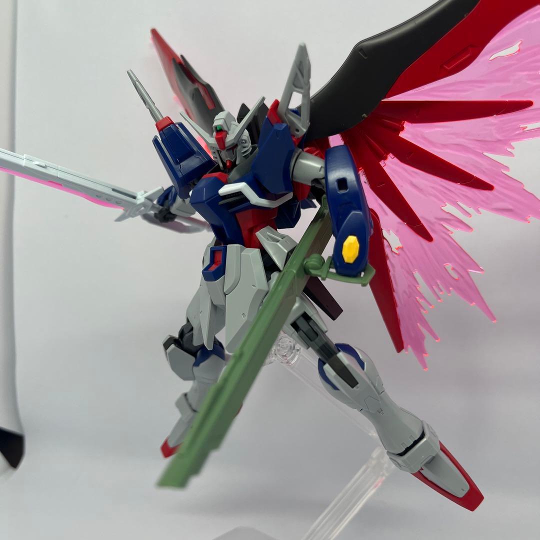 【組立済み・説明書あり】hg デスティニーガンダムspecII ゼウスシルエット