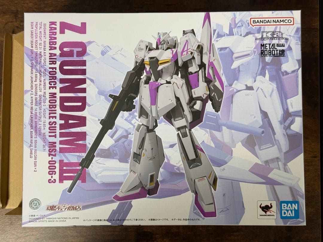 【美品】L ROBOT Zガンダム 3号機 メタルロボット魂