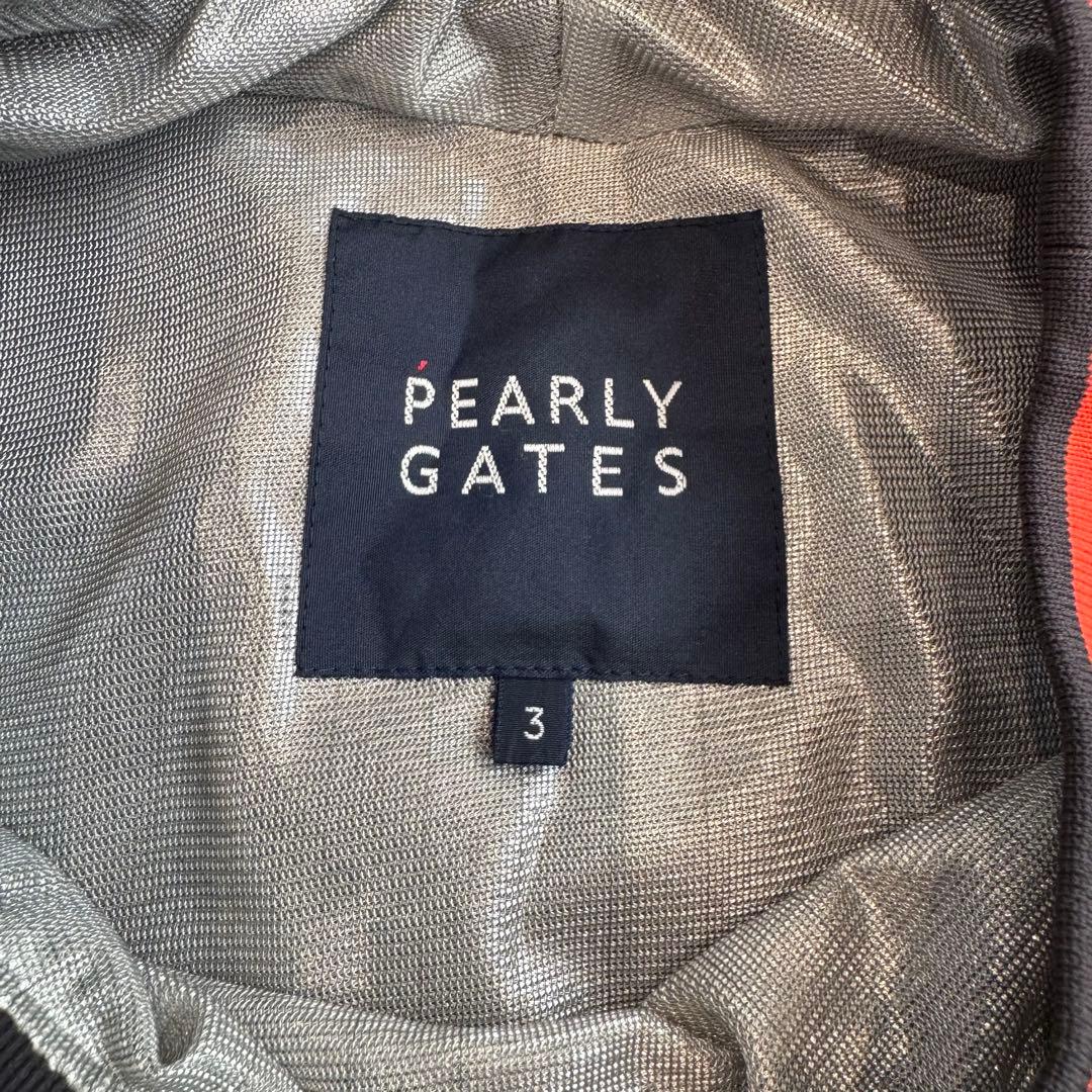 【パーリーゲイツ】美品スニードジャケットブルゾン　ブラックサイズ3