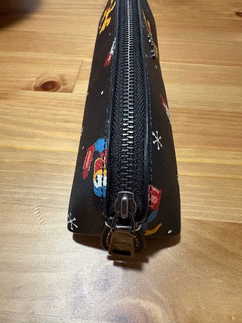 新品　コーチ　ディズニー　ミッキー　ペンケース