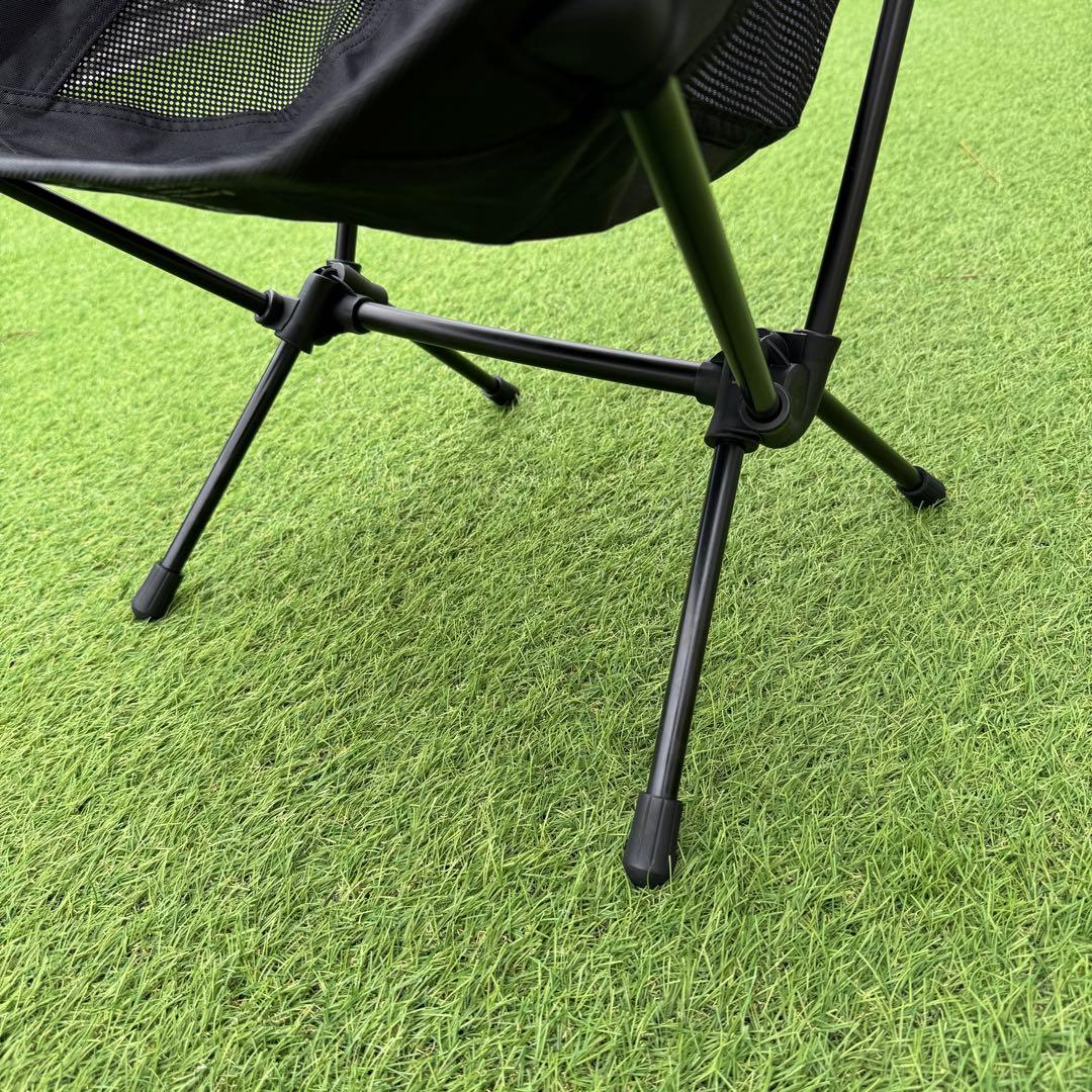 未使用級　ヘリノックス タクティカルチェアツー オールブラック 収納袋クッション