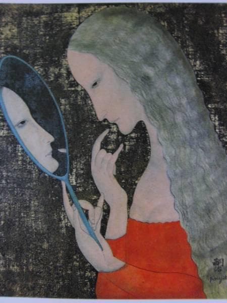 藤田嗣治・Fujita Tuguharu、希少なレゾネより、新品高級額装付