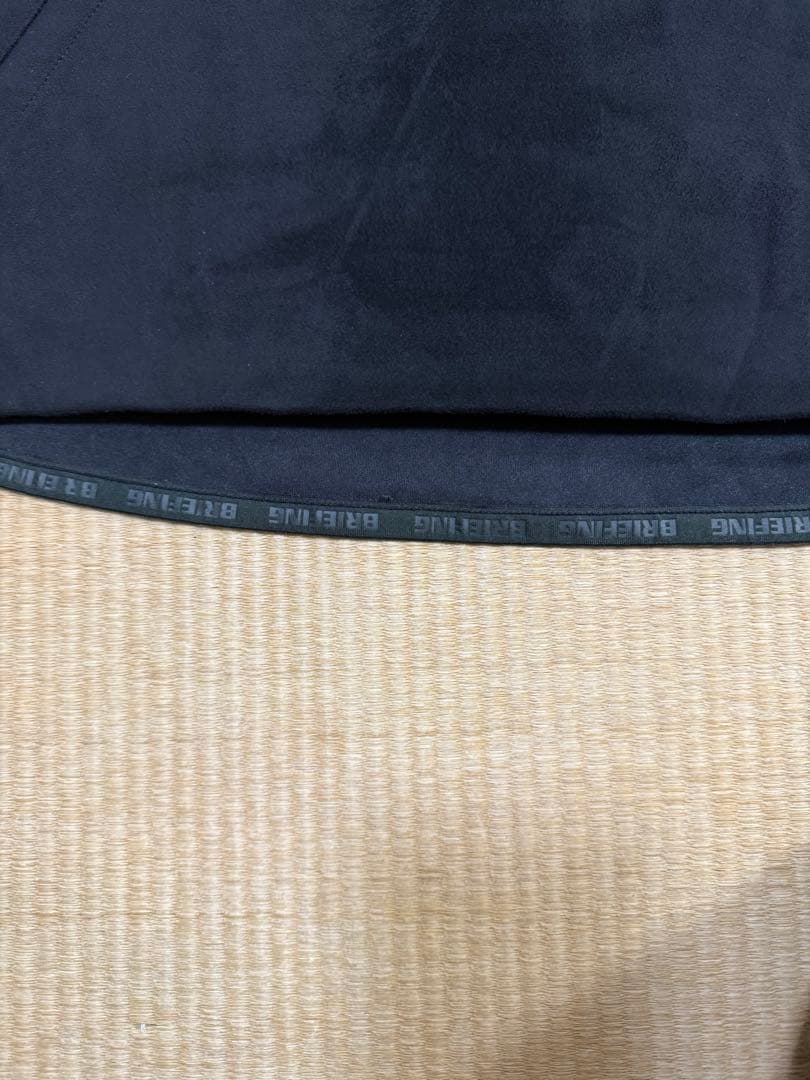 BRIEFING ブラック パーカーS 女性も