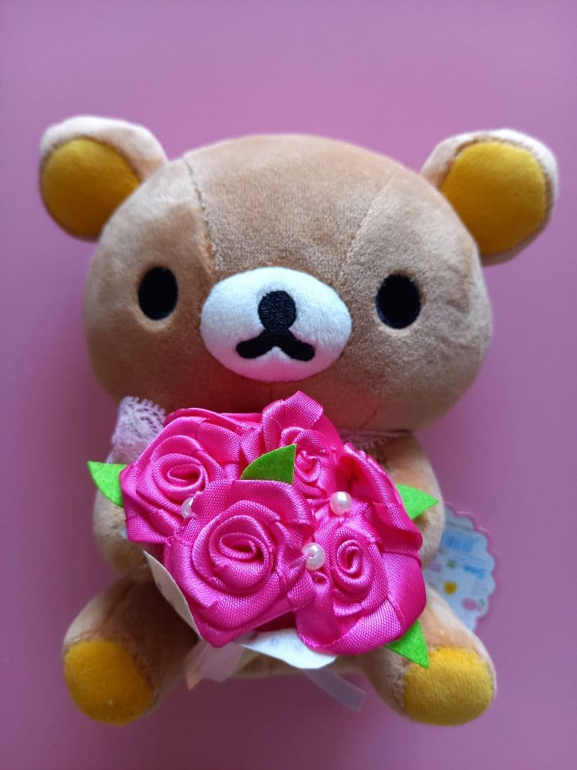 リラックマストア限定 ローズテーマデザインぬいぐるみ