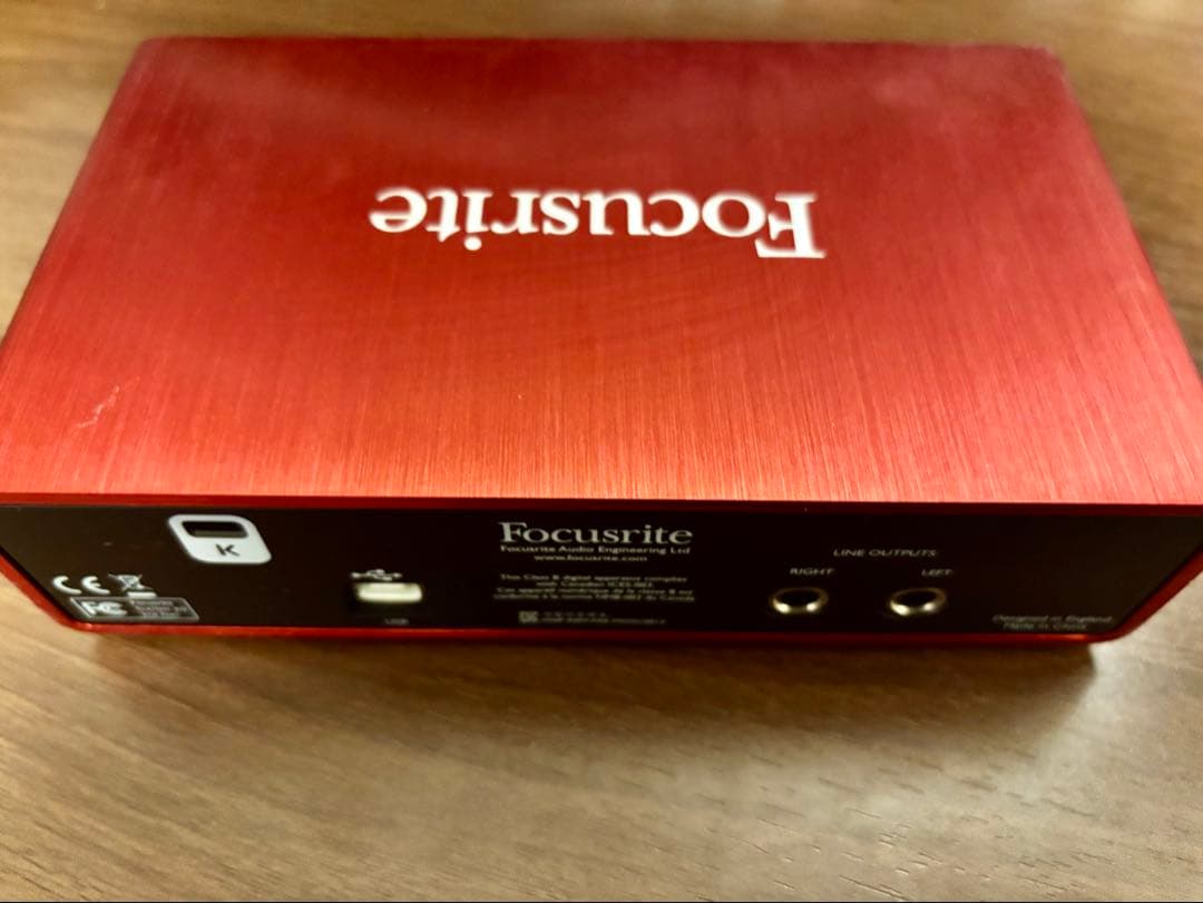 Scarlett 2i2 gen2 studio pack【箱・ヘッドホン欠品】