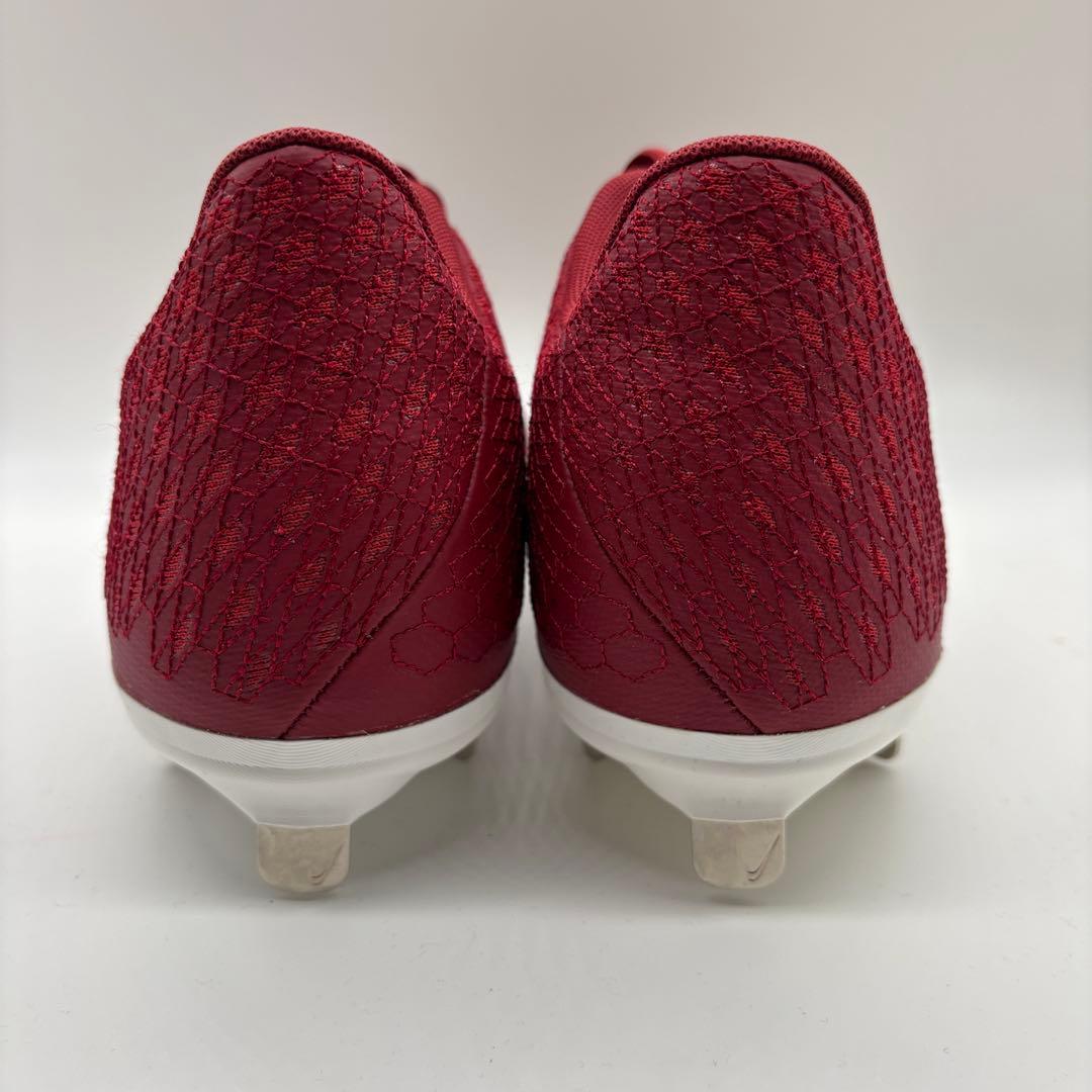 NIKE 野球 スパイク レッド エンジ 赤 28㎝ ローカット 軽量