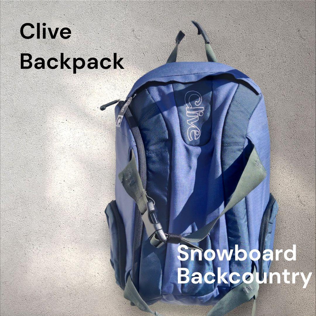 Clive バックパック スノーボード バックカントリー スケボー 00s