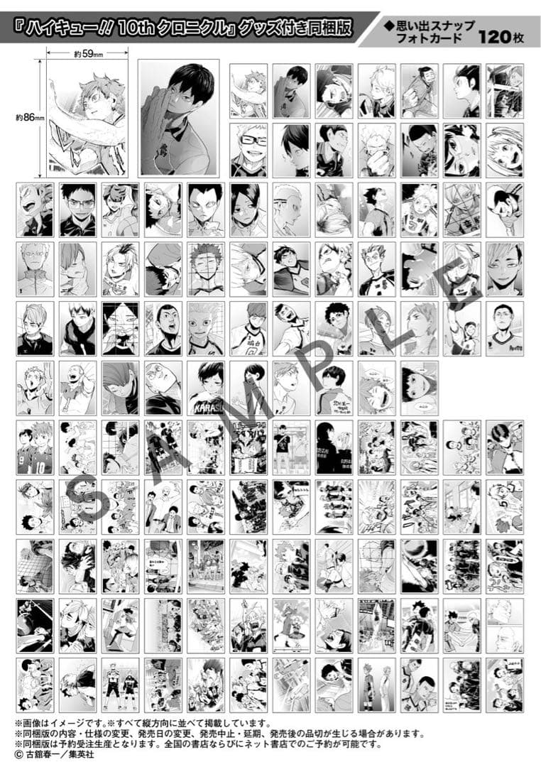 ハイキュー!! 10th クロニクル フォトスナップ　アクリルフィギュアアクスタ