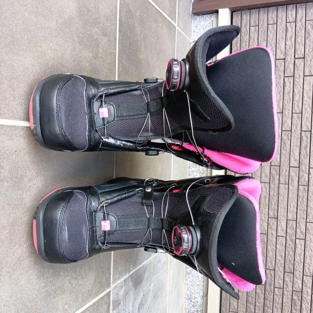 head　スノーボードブーツ 24.5cm ブラック/ピンク