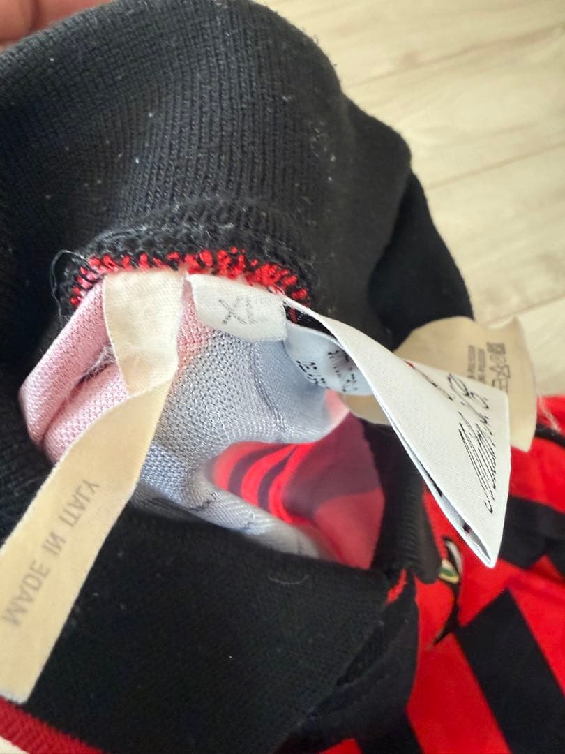 93-94 ACミラン　マッサーロ選手 支給品　ユニフォーム　検　実使用